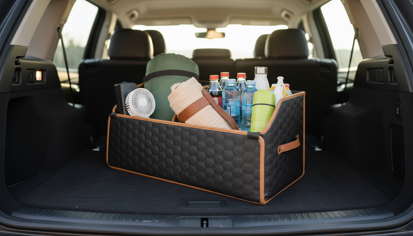 Hexy by Owleys Trunk Organizer: Compartments That Tame Clutter
